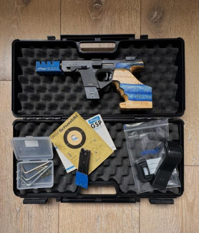 Vendo Walther GSP Espert calibre 32, en óptimas condiciones de uso, me la quito por estar acostumbrado 90