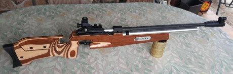 Vendo una carabina para tiro olímpico a 10 metros.
Steyr Match 91 antigua pero de alta calidad en muchos 02