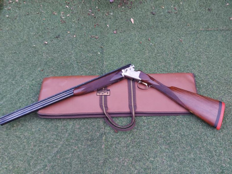 Por motivos de salud, vendo browning 325 del calibre 20, importada de Italia por armeria Mur, con culata 00