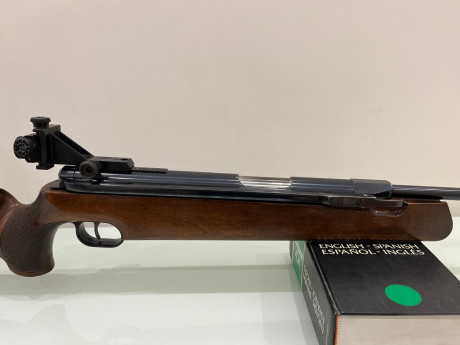 Buenas tardes,
Vendo mi Feinwerkbau 150 por no usarla y para hacer sitio. La carabina se encuentra en 22