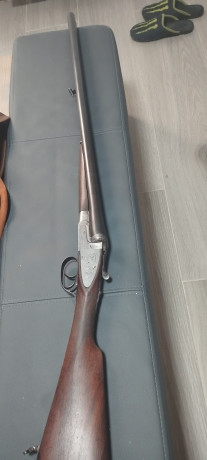 Escopeta paralela dos cañones de 70 cm 
El arma ha sido fabricada en el año 1924 
Marca balius Lérida 02
