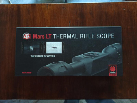 Vendo visor térmico ATN Mars LT en perfecto estado.
 apenas usado, tiene algunas pegatinas todavía.
- 02