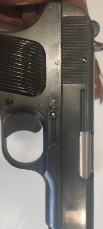 Pistola tokarev t33 en calibre original y funda original con dos cargadores esta guiada en F 
Estado excelente 12