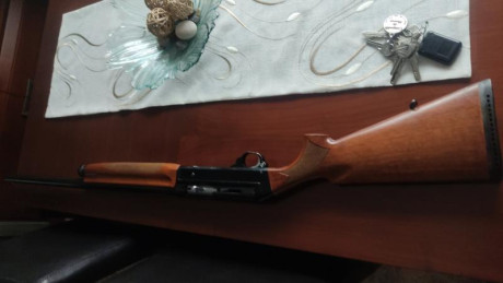 Buenas tardes.

Vendo Benelli SP121 revisada y muy cuidada.

La Escopeta Benelli 121 es un modelo semiautomático 02