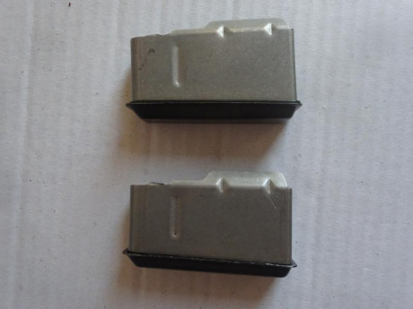 Se vende juego de guardamontes con brocal de cargador y cargadores de la marca H-S PRECISION.

Estuvieron 21
