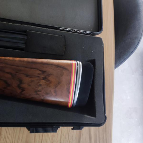 Vendo una browning ultra sporter, 71 de cañón chokes intercambiables gatillo regulable ,maletín y accesorios.
Lleva 12