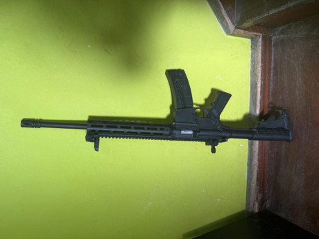 Carabina mp15 smith And Wesson cal 22 está como nueva precio 500 gastos de envío a cargo del comprador 02