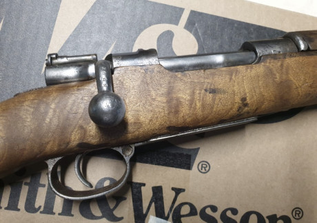 SE VENDE MOSQUETÓN OVIEDO EN SU CALIBRE ORIGINAL 7x57.
AÑO DE FABRICACIÓN 1928.
ESTADO DE CONSERVACIÓN 02