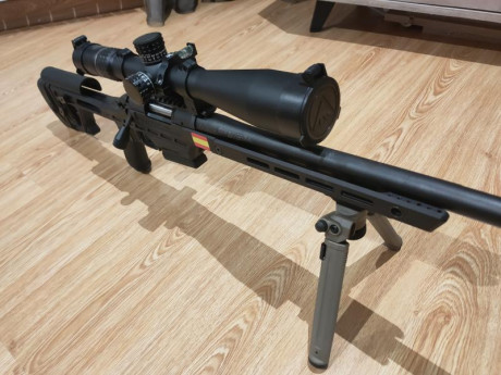 SE VENDE 

Rifle de cerrojo Bergara B14 BMP 308W

Disparador trigger tech modificado

Bípode MAGPUL M-LOK 01