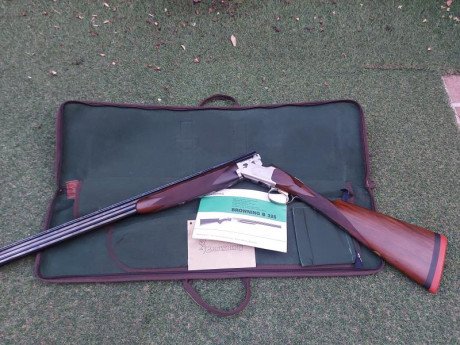 Por motivos de salud, vendo browning 325 del calibre 20, importada de Italia por armeria Mur, con culata 50