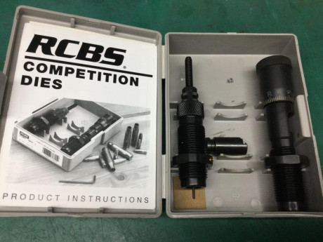 Buenas tardes, 

actualizo los artículos que me quedan para la venta :

Juego de Dies RCBS de competición 01