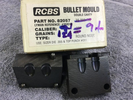 Buenas tardes, 

actualizo los artículos que me quedan para la venta :

Moldes  LYMAN 40 S&W 40/10mm 02