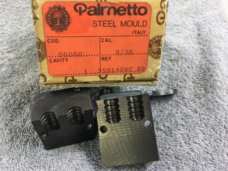 Buenas tardes, 

actualizo los artículos que me quedan para la venta :

Moldes LYMAN 38/357 150Gr - 80€

Moldes 00