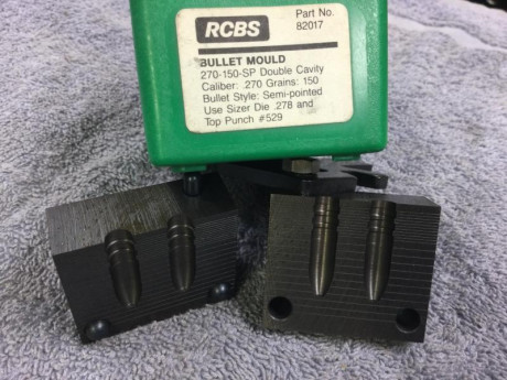 Buenas tardes, 

actualizo los artículos que me quedan para la venta :

Moldes de rifle : 
RCBS 25/100 01