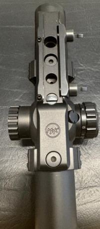Rizzini modelo 90L superpuesto en calibre 30-06.-
Visor Visor Roolls X6HD 1-6x24i valorado .-
Maleta rigida 60