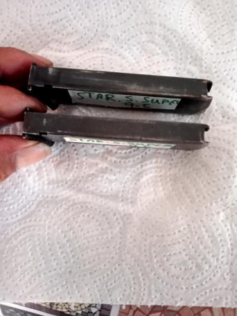 Tengo estos dos cargadores star S súper del 9 corto los vendo por 50 euros puestos en casa en la península
Gracias 10