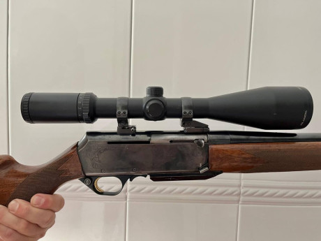 Vendo rifle Browning MK2, cal 3006, visor Bushnell trophy XLT 3-12x56 con reticula iluminada punto rojo, 11