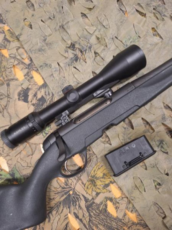 *SE VENDE:* 

Rifle de caza STEYR MANNLICHER modelo Safebolt, calibre 7 mm RM, + visor KAHLES HELIA C 01