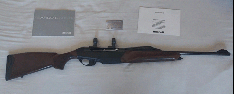 --Vendo:  Benelli Argo E del 300 WM.  
--Con la culata de madera, en perfecto estado, ni un arañazo.
--Largo 00