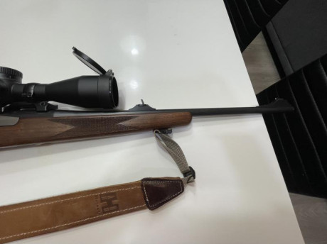 Vendo estupendo Merkel Kr1 en calibre 308win
Perfecto estado, roces típicos del uso, pavonado perfecto, 12