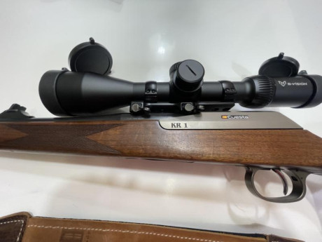 Vendo estupendo Merkel Kr1 en calibre 308win
Perfecto estado, roces típicos del uso, pavonado perfecto, 21
