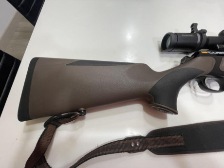 Vendo el rifle que mejor resultado me ha dado en batidas.
No se encalla y siempre va bien, no le afecta 31