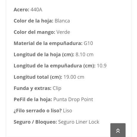 Que tal son las navajas de esta marca? 32