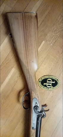 Se vende rifle expréss Kodiak de Pedersoli de avancarga.
Calibre 50.
Paso de cañón de 1/24.
Balea bastante 00
