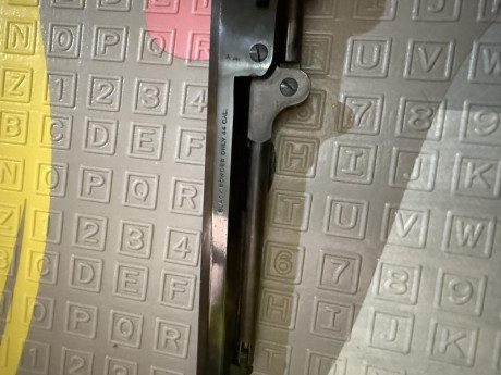 REVOLVER PIETTA CAL.44-12" 300 euros gastos de envío a cargo del comprador, está fiado con la AE 01
