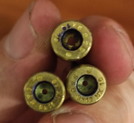 Se venden vainas de 9x19, marcas S&B y GFL, desempistonadas y recalibradas, de un solo tiro. 
40€ 00