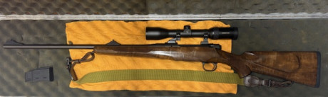 Pongo a la venta Mauser M12 calibre 300 WM en muy buen estado. Por dejar la caza.-
Visor Swarosky Z6 1,7-10x42.-
Bases 11