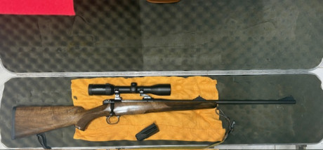 Pongo a la venta Mauser M12 calibre 300 WM en muy buen estado. Por dejar la caza.-
Visor Swarosky Z6 1,7-10x42.-
Bases 10