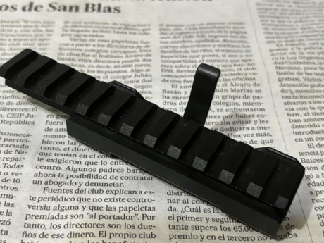 Se vende heckler Koch original montura para rifle modelo HK940. Como nuevo y regalo un Picatinny carril.
Pido 00