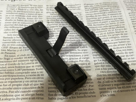 Se vende heckler Koch original montura para rifle modelo HK940. Como nuevo y regalo un Picatinny carril.
Pido 10