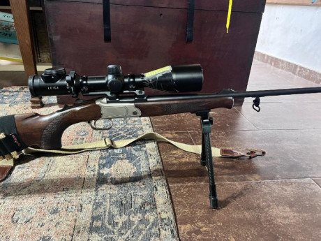 Se vende Rifle Merkel k3 standard en calibre 7mmRm Magnum, puesto a tiro con balas RWS Evo Green a 220m, 00