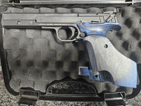 Vendo Hammerli X- ESSE Sport SF de calibre .22, (es la misma que la Walther CSP Expert)
Características:
Armazón 01