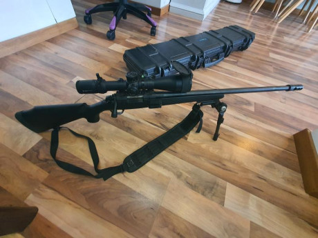 Hola. Vendo equipo completo. No vendo partes y no es negociable. No hago cambios.

-Bergara b14 sporter 12