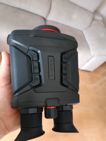 Vendo prismáticos Hikmicro Raptor RQ50L, con función térmica, nocturna y diurna. Tienen telemetro, GPS, 01