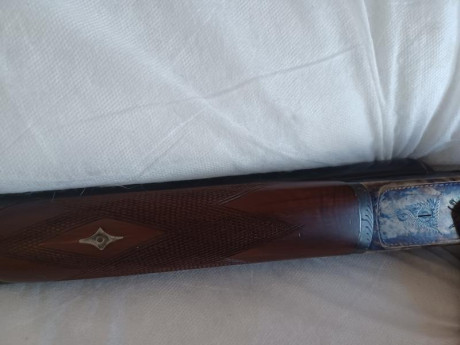 Garbi media pletina en jaspe, 71 cm cañón, ***, *. Excelente encare y mejor estado. Es estractora. PRECIO 02