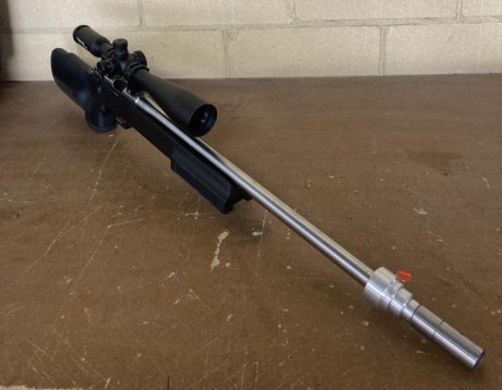 Amigo club VENDE carabina 22lr TOZ TYPHOON con visor BSA 10-40x56. Para BR o FCLASS. Disparador con gatillo 10