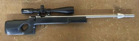 Amigo club VENDE carabina 22lr TOZ TYPHOON con visor BSA 10-40x56. Para BR o FCLASS. Disparador con gatillo 21