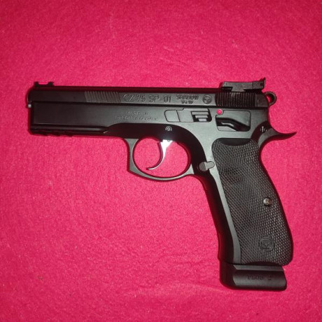 -Hola,
pongo a la venta esta magnífica pistola de 9mm PB, muy poco usada. Nunca se ha usado en IPSC, és 01