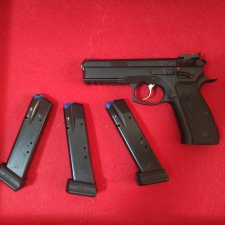 -Hola,
pongo a la venta esta magnífica pistola de 9mm PB, muy poco usada. Nunca se ha usado en IPSC, és 11