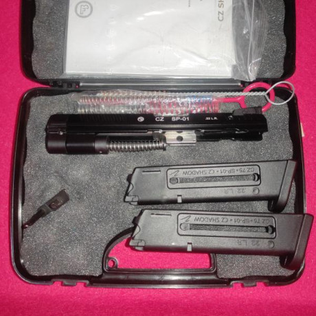-Hola,
pongo a la venta esta magnífica pistola de 9mm PB, muy poco usada. Nunca se ha usado en IPSC, és 10