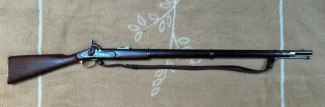 VENDO Enfield 1853, tres bandas de Euroarms en Cal.58
El fusil está absolutamente IMPECABLE, lo vendo 00