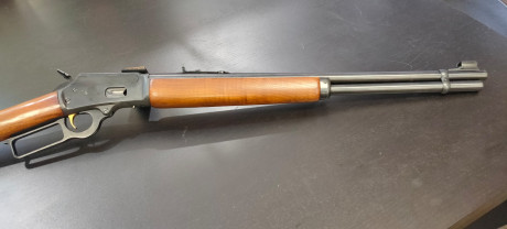 Marlin 1894 calibre 44 Magnum practicamente nuevo.
Precio 750€ mas portes (si los hubiera).
Es de un amigo 00