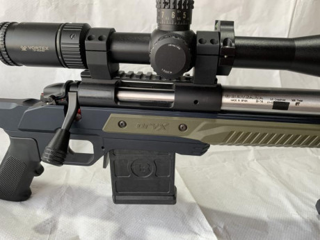 En venta barrelled action MTU 6.5 Creedmoor.
Con base Bergara 
Precio 840€ envío incluido.
Se puede añadir 02
