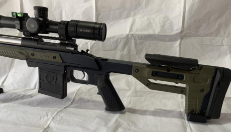 En venta barrelled action MTU 6.5 Creedmoor.
Con base Bergara 
Precio 840€ envío incluido.
Se puede añadir 00