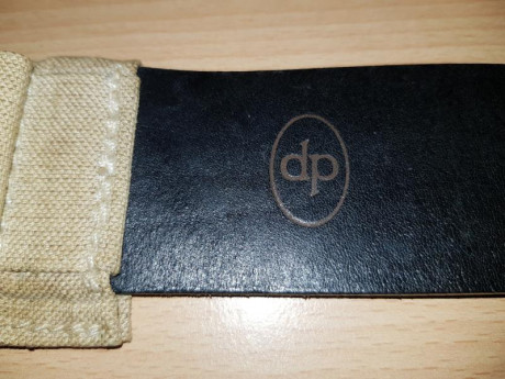 Vendo cinturón canana de pedersoli de cuero y lona. Para cartuchos .45-70, u otro similar de grosor de 01