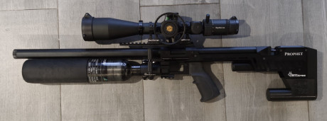 Vendo mi RTI Prophet, calibre .25 con 6 cargadores , regalo power plenum 780 , en perfecto estado , como 10